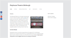 Desktop Screenshot of playhousetheatre.com