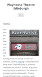 Mobile Screenshot of playhousetheatre.com