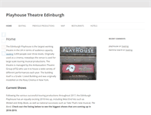 Tablet Screenshot of playhousetheatre.com